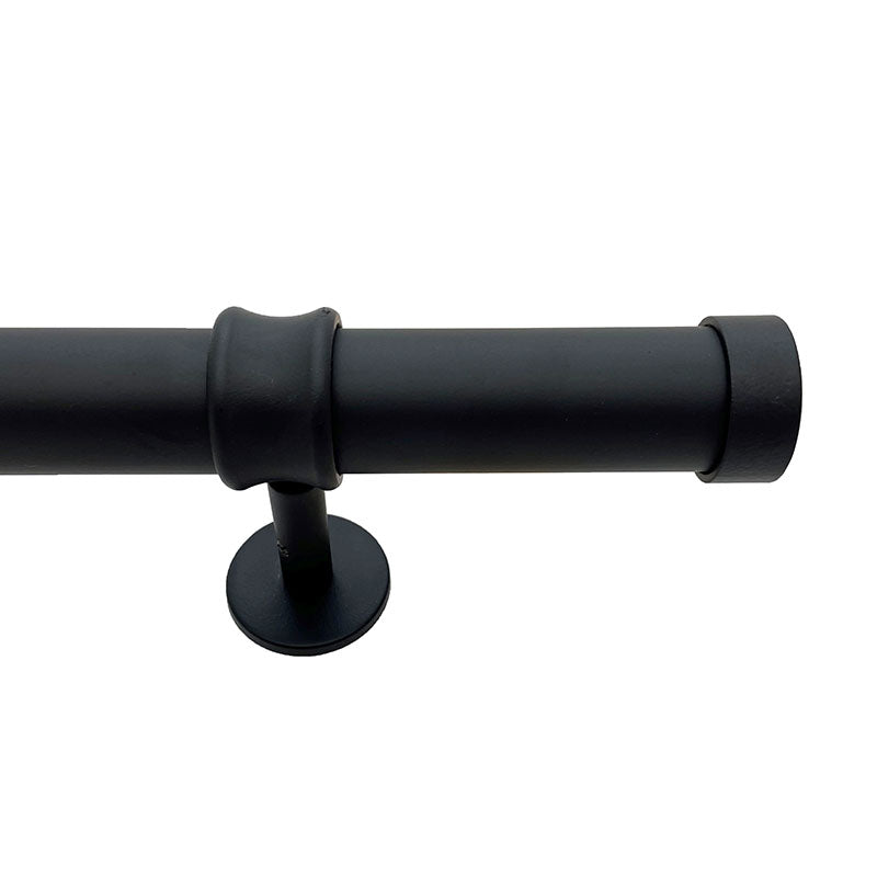 Endcap Finial and 1.5" diameter Rod Set - Fossil, 144"