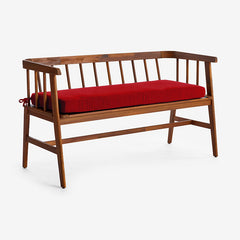 Bench Cushion - Jockey Red