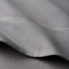 Luxe Ultra-Cozy Cotton Velvet Flannel Flat Bed Sheet Cloud Blue, Full