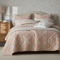 Bahati Quilted Sham - Coral Multi, Standard