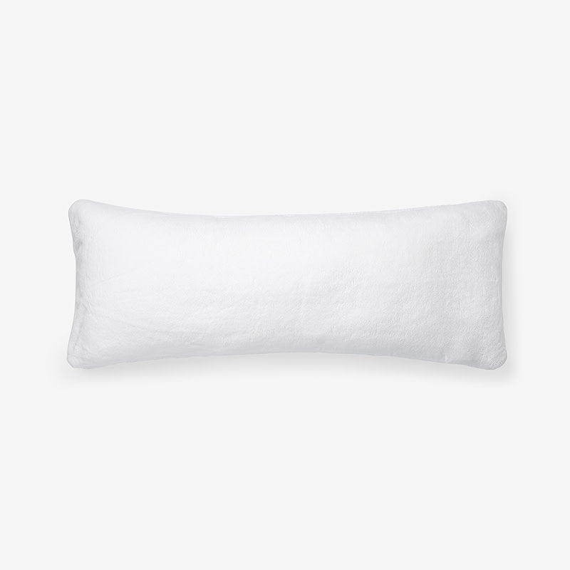 Decorative Lumbar Pillow Cover - White, 14 in. x 40 in.