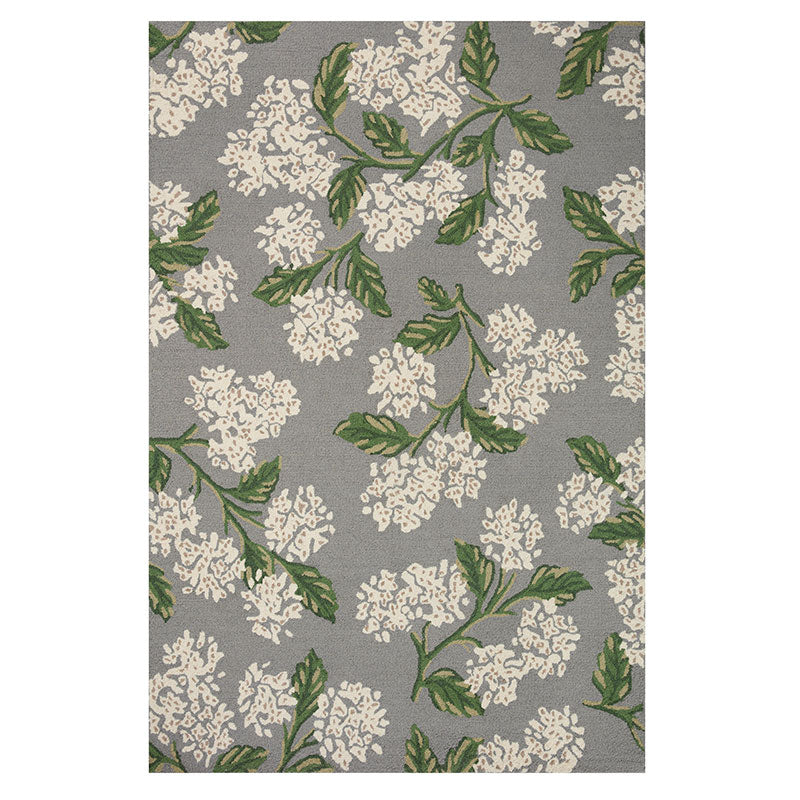Joie Wool Rug - Hydrangea Gray, 3' 6" x 5' 6"